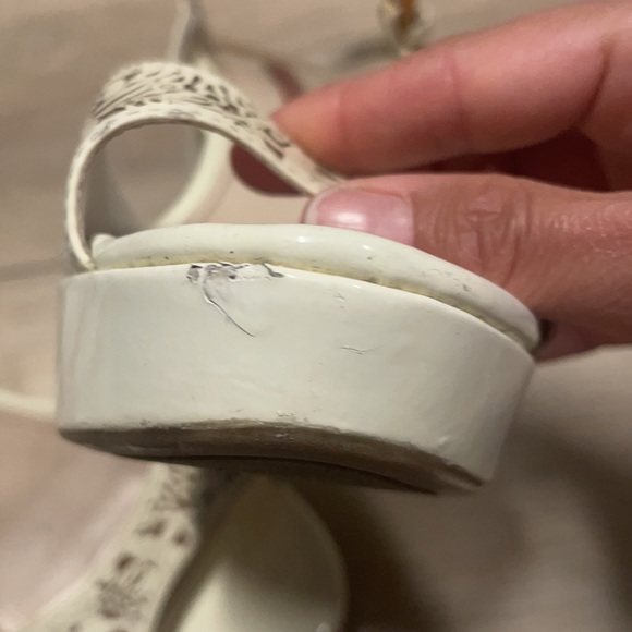 Used Beige Prada sandals - Picture 3 of 8